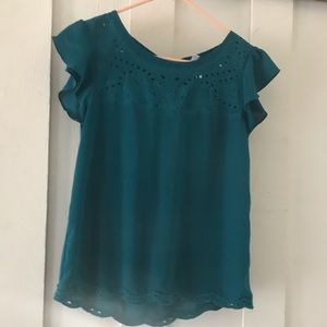 Target Xhiliration XS teal shirt - good condition